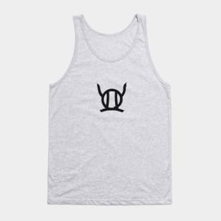 Gemini and Taurus Double Zodiac Horoscope Signs Tank Top